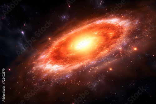 Abstract Galaxy Space Wallpaper Background