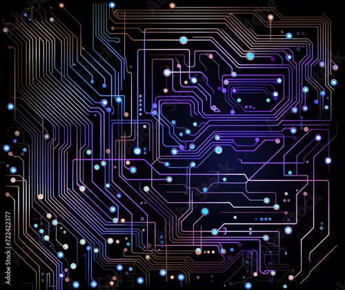 circuit board background