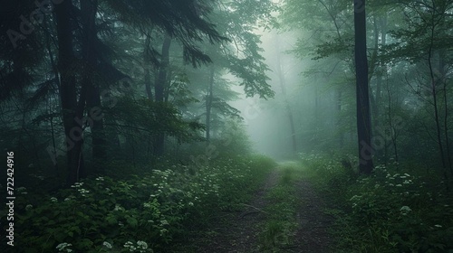 fog in the forest © Sana
