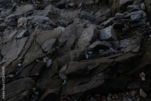 chutes de roches 