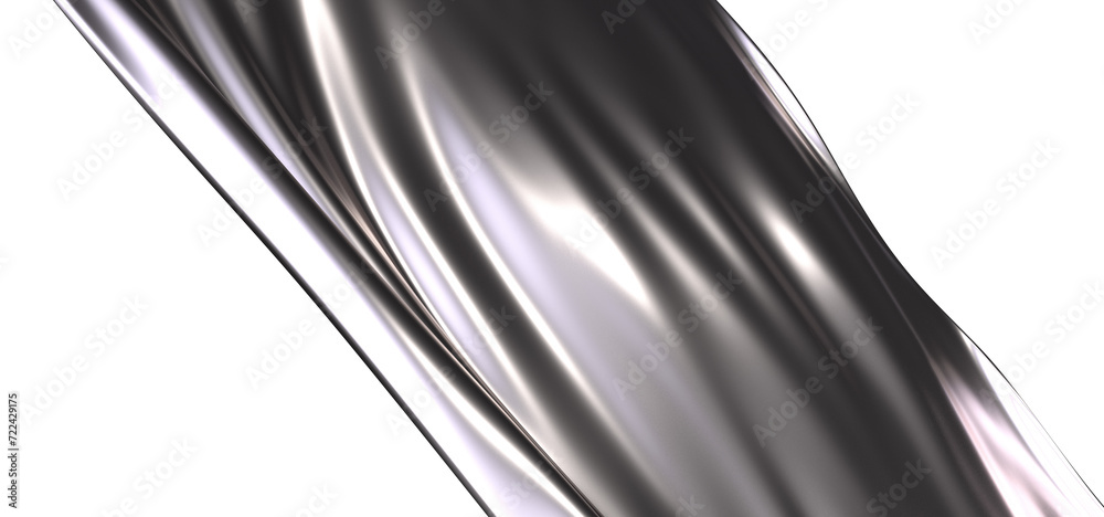 Naklejka premium Reflective Beauty: Embrace the Shimmering Effect of Brushed Metal Plate Background