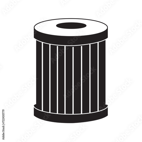 oil filter icon vector illustration design