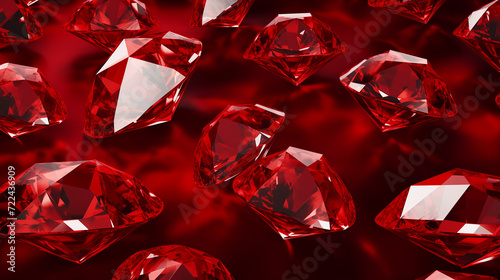 Luxury red diamonds