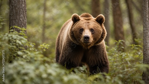 brown bear in the wild