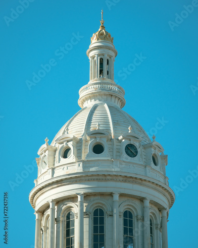 Obraz na płótnie Baltimore City Hall dome in Baltimore, Maryland w salonie