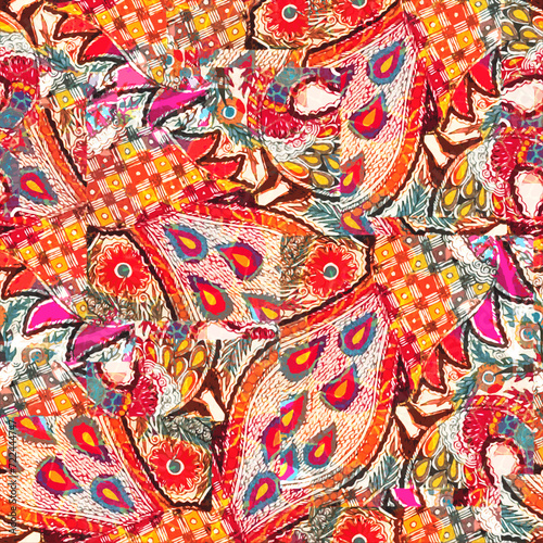 pattern with flowers