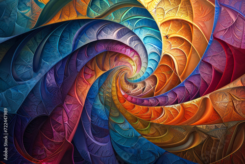 mesmerizing kaleidoscope of vibrant colors .