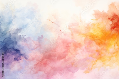 Ethereal watercolor splashes. delicate abstract backgrounds with soft, dreamy textures and blends