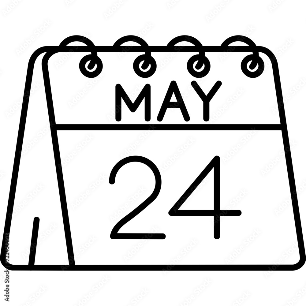 24th of May Icon 24th of May Icon