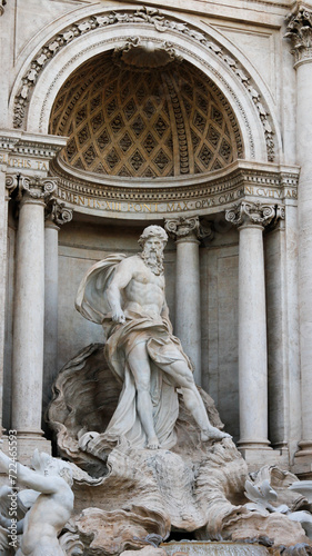 photography of tourist statues