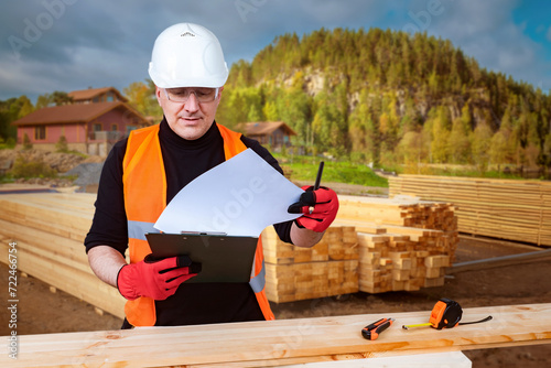 Man builder. Construction c...