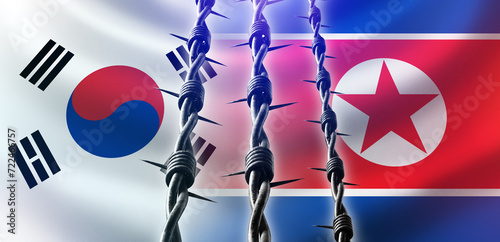 Border of North and South K...