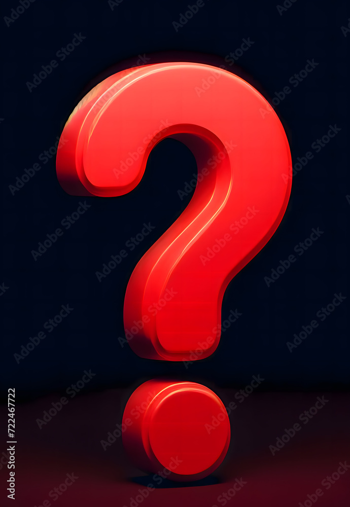 red question mark red question mark
