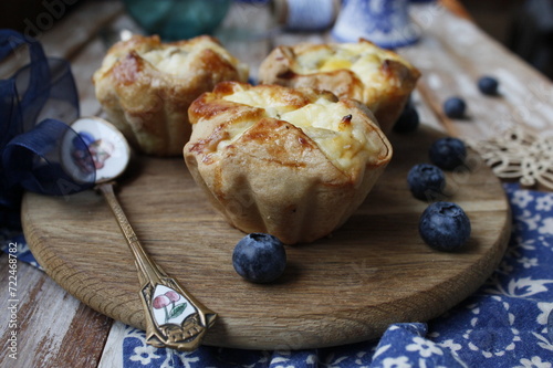 Tartlet with cheese