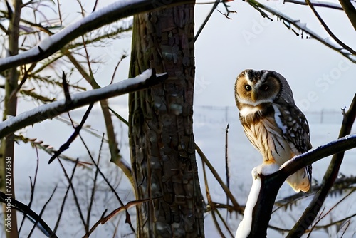 owl on a branch