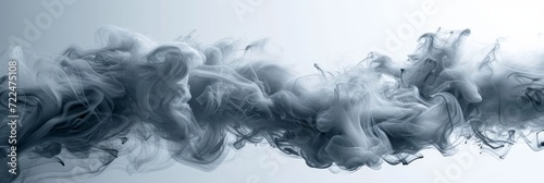 Abstract background made of gray smoke