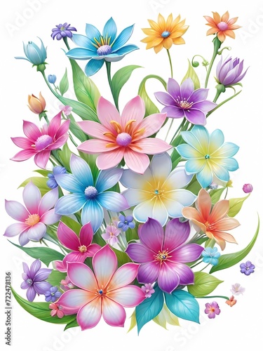 background with flowers