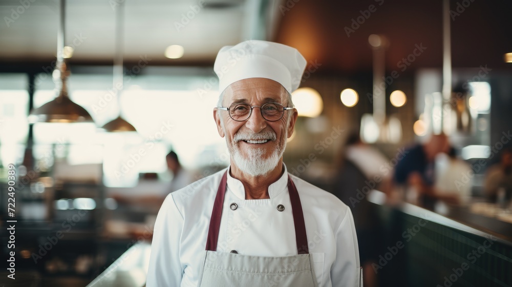 Senior American Male Chef