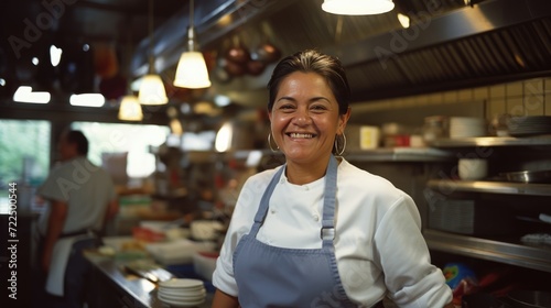 Middle age Mexican Female Chef © Krtola 