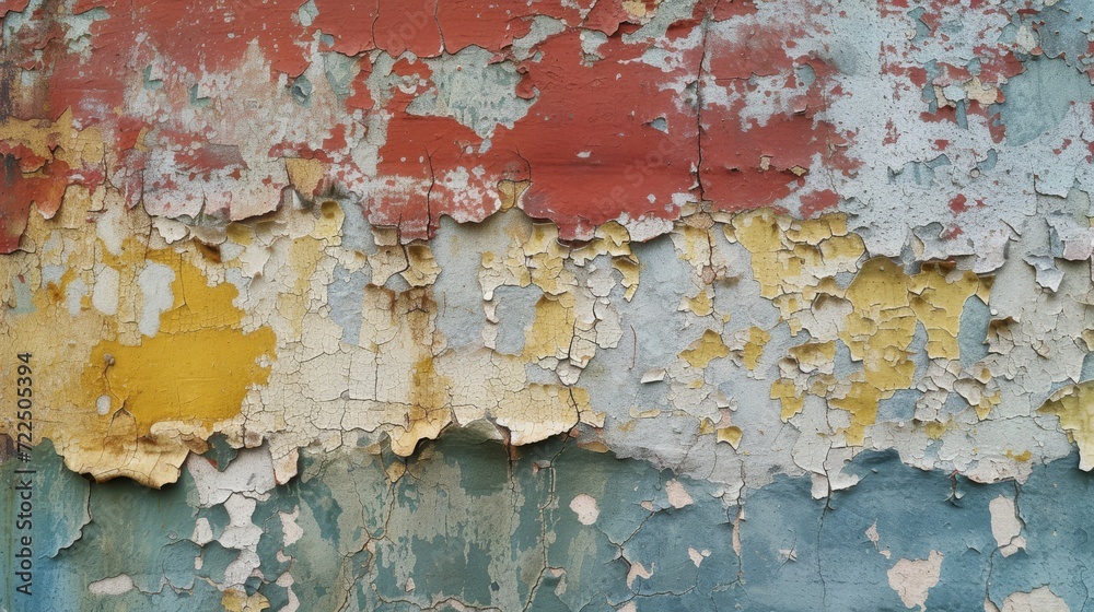 A mesmerizing mix of rust, stain, mold, and decay creates an abstract masterpiece on the textured surface of a weathered wall A mesmerizing mix of rust, stain, mold, and decay creates an abstract masterpiece on the textured surface of a weathered wall