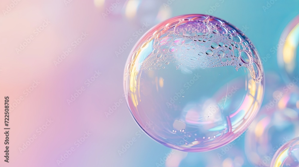 Soap bubble foam wallpaper background
Soap bubble foam wallpaper background