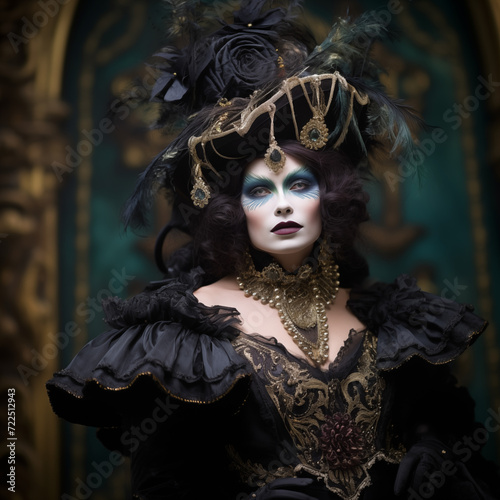 Venetian Elegance: Carnival Mask © Togotusushima