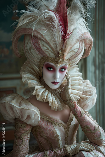 Venetian Elegance: Carnival Mask © Togotusushima