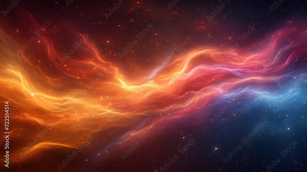 a picture of a very colorful space with a lot of light coming out of the side of the space in the middle of the picture. a picture of a very colorful space with a lot of light coming out of the side of the space in the middle of the picture.