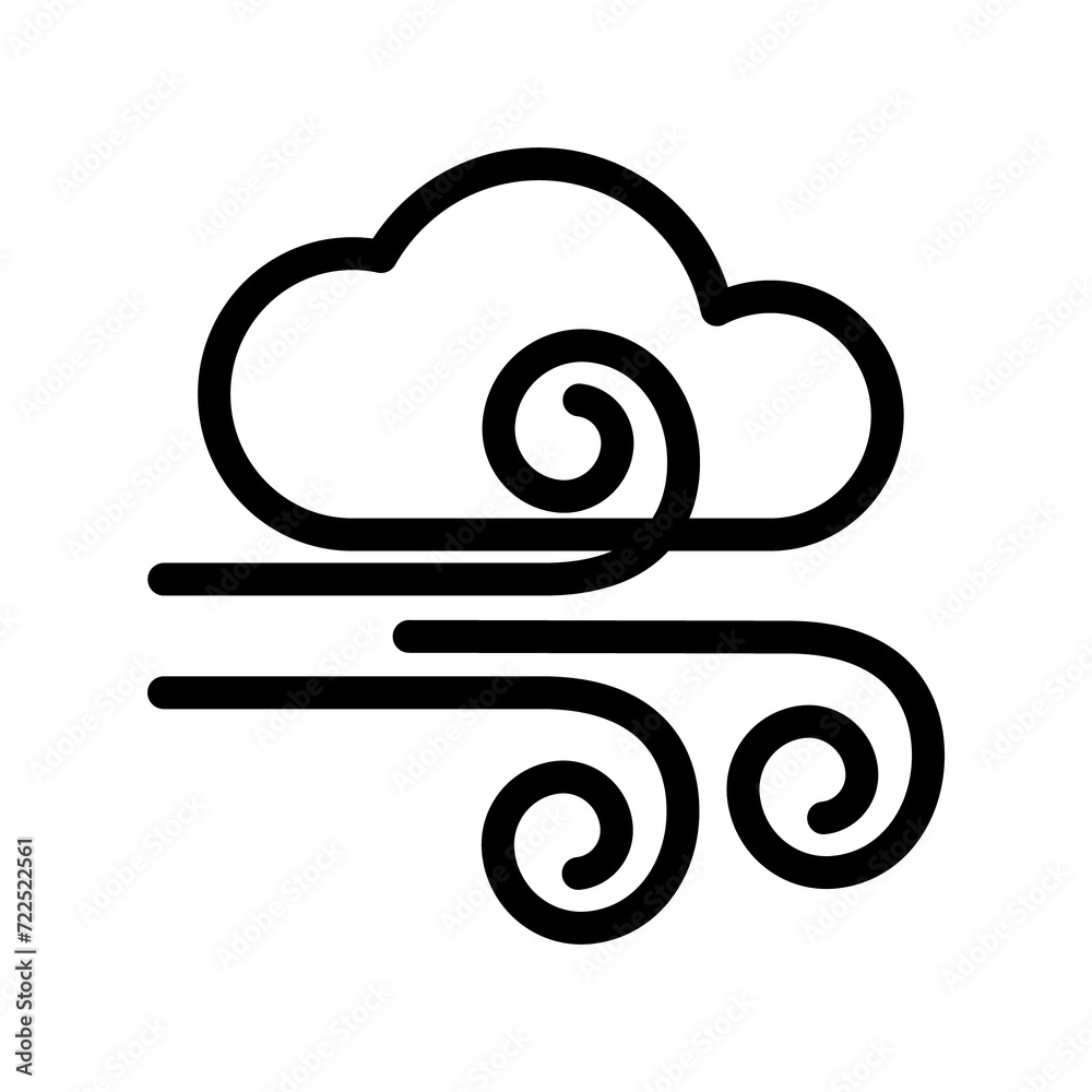 Windy icon PNG