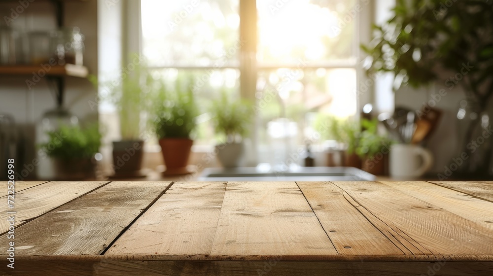 An inviting indoor scene with a touch of nature, as a houseplant sits gracefully in a flowerpot on a wooden table in front of a window overlooking a lush green view An inviting indoor scene with a touch of nature, as a houseplant sits gracefully in a flowerpot on a wooden table in front of a window overlooking a lush green view