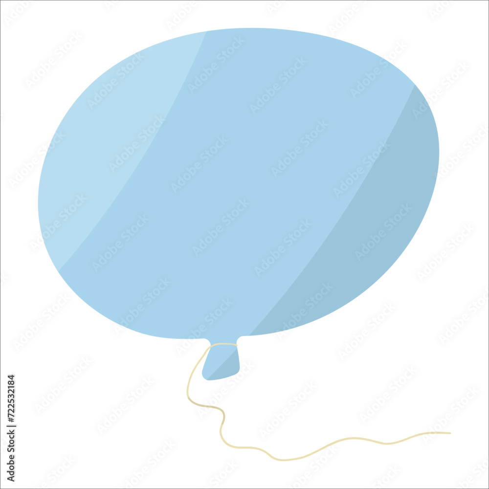 balloon childrens day holiday colored icon element