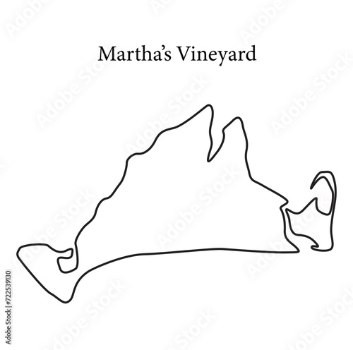 martha's vineyard map, martha's vineyard vector, martha's vineyard outline, martha's vineyard