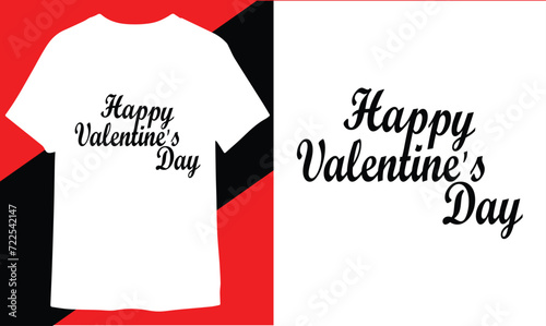 happy valentines day t shirt vector free download