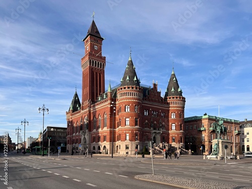 city hall building in Helsingborg 