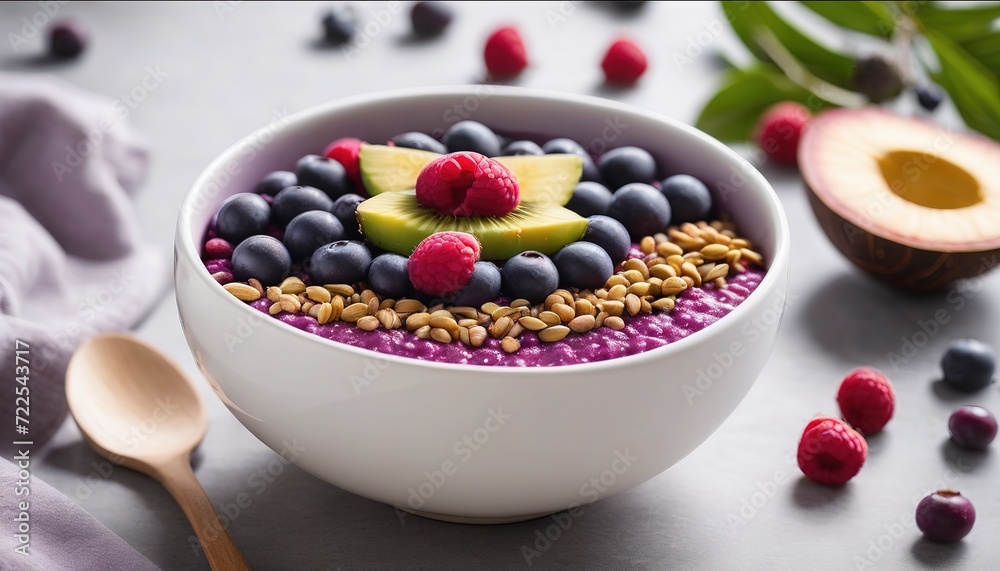 Antioxidant-rich acai bowl, Antioxidant-rich acai bowl,