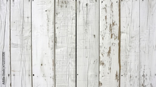 White wood plank texture for background.