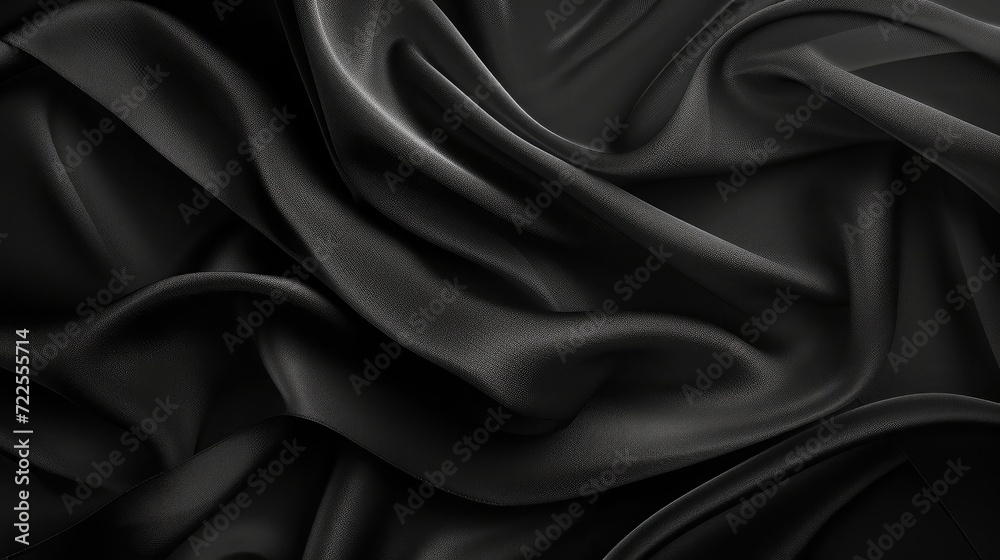 Fototapeta premium abstract smooth black background-closeup texture black color