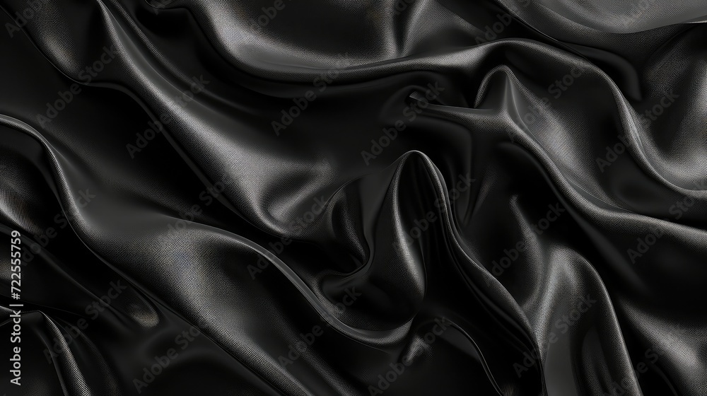 Fototapeta premium abstract smooth black background-closeup texture black color