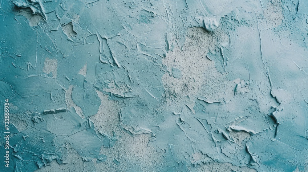 Abstract Wide Angle light blue stucco Background. Wall building Close up. Rough Surface plaster Texture With Copy Space for design Abstract Wide Angle light blue stucco Background. Wall building Close up. Rough Surface plaster Texture With Copy Space for design