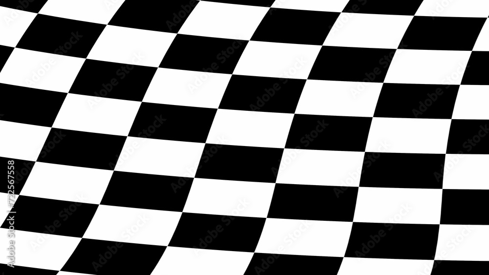 Fototapeta premium Monochrome checkered background. Repeat design for decor,print.background in UHD format 3840 x 2160.