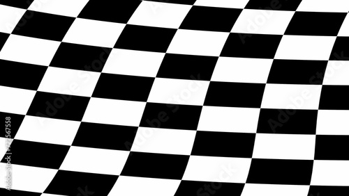 Monochrome checkered background. Repeat design for decor print.background in UHD format 3840 x 2160.