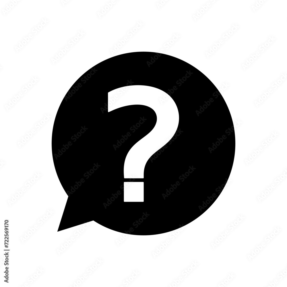 Question icon vector. question mark icon vector. Question icon vector. question mark icon vector.