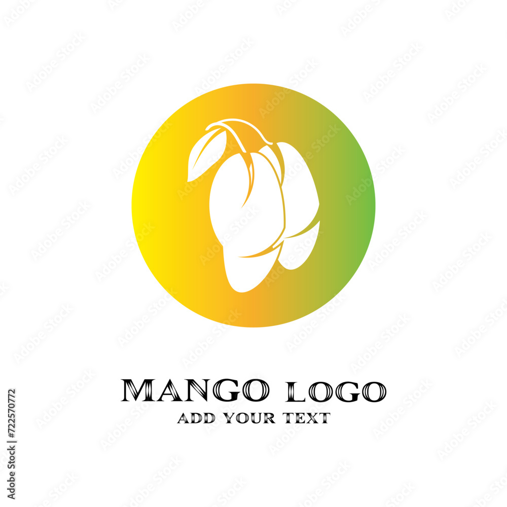 mango logo template fresh and simple mango logo template fresh and simple