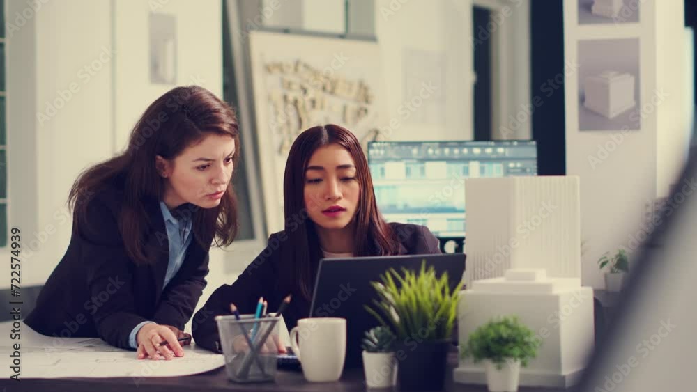 Illustration of Modern Industrial Apartment Renovation Software