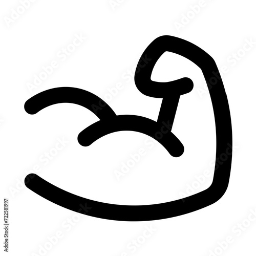 Muscle Line Icon