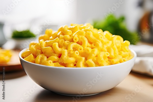 Delicious Bowl of Macaroni and Cheese