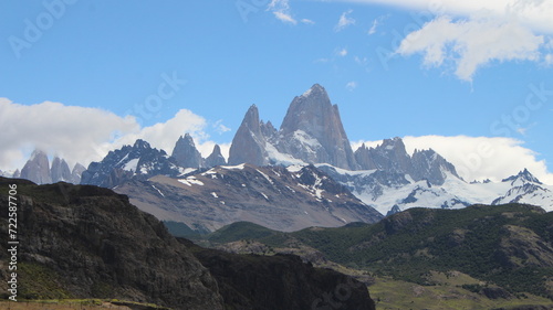 Mount Fitz Roy in El Chalten  Patagonia Argentina
