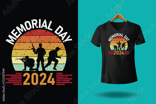 Memorial day t shirt design illustrator