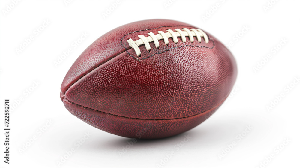 Football on a White Background Football on a White Background