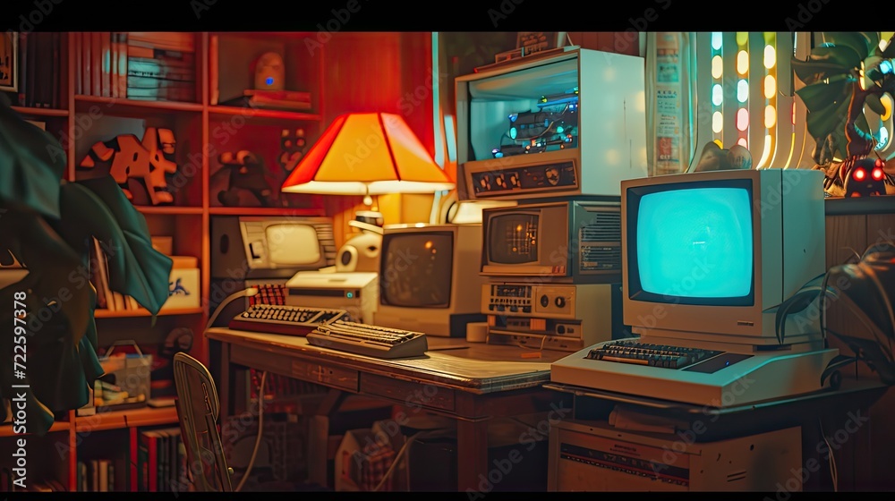 Retro gaming room